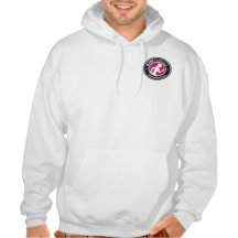 Ladies Baggy Gym Hoody (White)