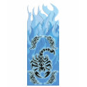 Ladies Blue Scorpion Tee t-shirts