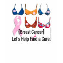 Ladies Breast Cancer Awareness T-shirts for