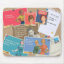 Ladies drinking cork board mouse pad