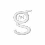 Ladies Fitted Polo w White Logo embroidered shirts
