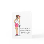 Ladies Golf Note Cards, Unique Note Cards