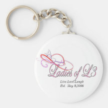 Ladies of L3 Key Chain