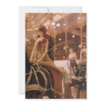 Ladies of the Cars (Circus) by James Tissot invitations