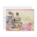 Ladies of the Castle Collage Art invitations