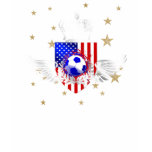 Ladies Petite Grls US soccer t-shirt