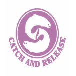 Ladies Pink Conservation logo t-shirts