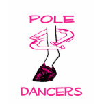 Ladies Pole Dancer Spaghetti Top (Fitted) Shirt