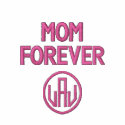 Ladies Polo Shirt Mum Forever embroidered shirts