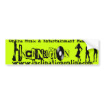 Ladies Rockin Bumper Art bumper stickers