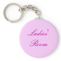 Ladies' Room key chain