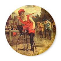 LADIES VINTAGE BIKE RACING BICYCLE RACE
