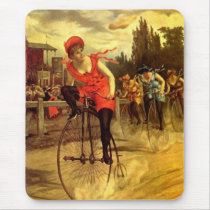 LADIES VINTAGE BIKE RACING BICYCLE RACE
