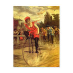 LADIES VINTAGE BIKE RACING BICYCLE RACE