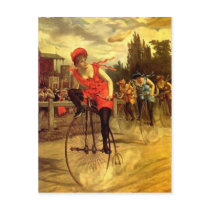LADIES VINTAGE BIKE RACING BICYCLE RACE