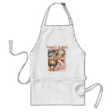 Ladies Vintage Coffee Apron