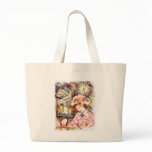 Ladies Vintage Coffee Tote Bag