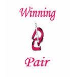 Ladies Winning Pair Spaghetti Top (Fitted) t-shirts