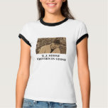 Ladies WRITTEN IN STONE Two-Tone T-Shirt