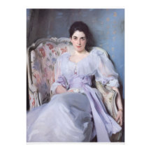 Lady Agnew fine art Custom Invitation