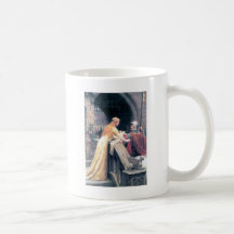 Lady and Knight castle Coffee Mug