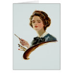 Lady Artist cards
