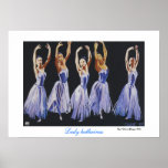 Lady ballerinas posters