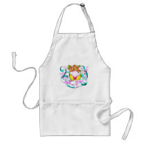 lady biker-1 apron