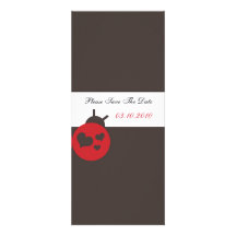 Lady Bird -Elegant Save the date cards Invitations