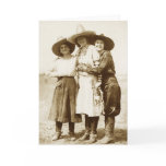 Lady Buckaroos Greeting Card