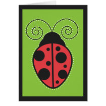 Lady Bug Card