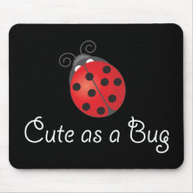 Lady Bug - Cute as a Bug Mousemats