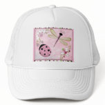 LADY BUG GIRL SOFT PINK hats