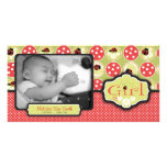 Lady Bug Photo Card
