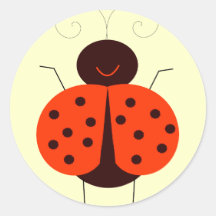 Lady Bug Stickers