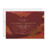 Lady Butterfly Party Invitation