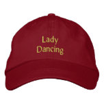 Lady Dancing Cap / Hat embroidered hats