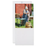 Lady Doing Laundry rack cards