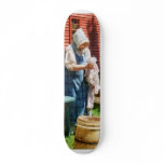 Lady Doing Laundry skateboards