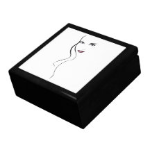 Lady face Gift Box (2) sizes