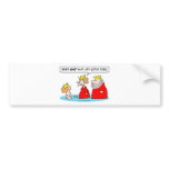 lady godive nude princess king queen bumper sticker