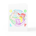 lady golf cards