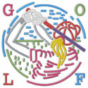lady golf embroidered shirts