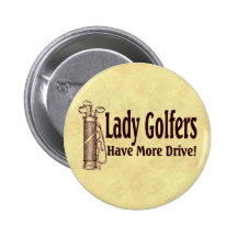 Lady Golfers Button