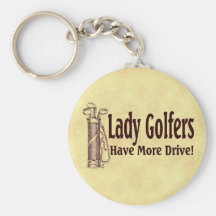 Lady Golfers Keychain