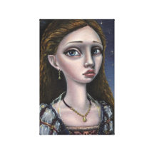 Lady Gwendolyn Stretched Canvas Print