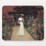 Lady In A Garden Mousepad