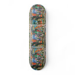 LADY IN A PURPLE DRESS skateboards