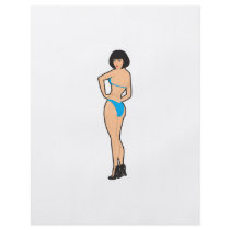 Lady in Bikini Full Colour Flyer