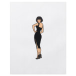 Lady in Midi Skirt flyers